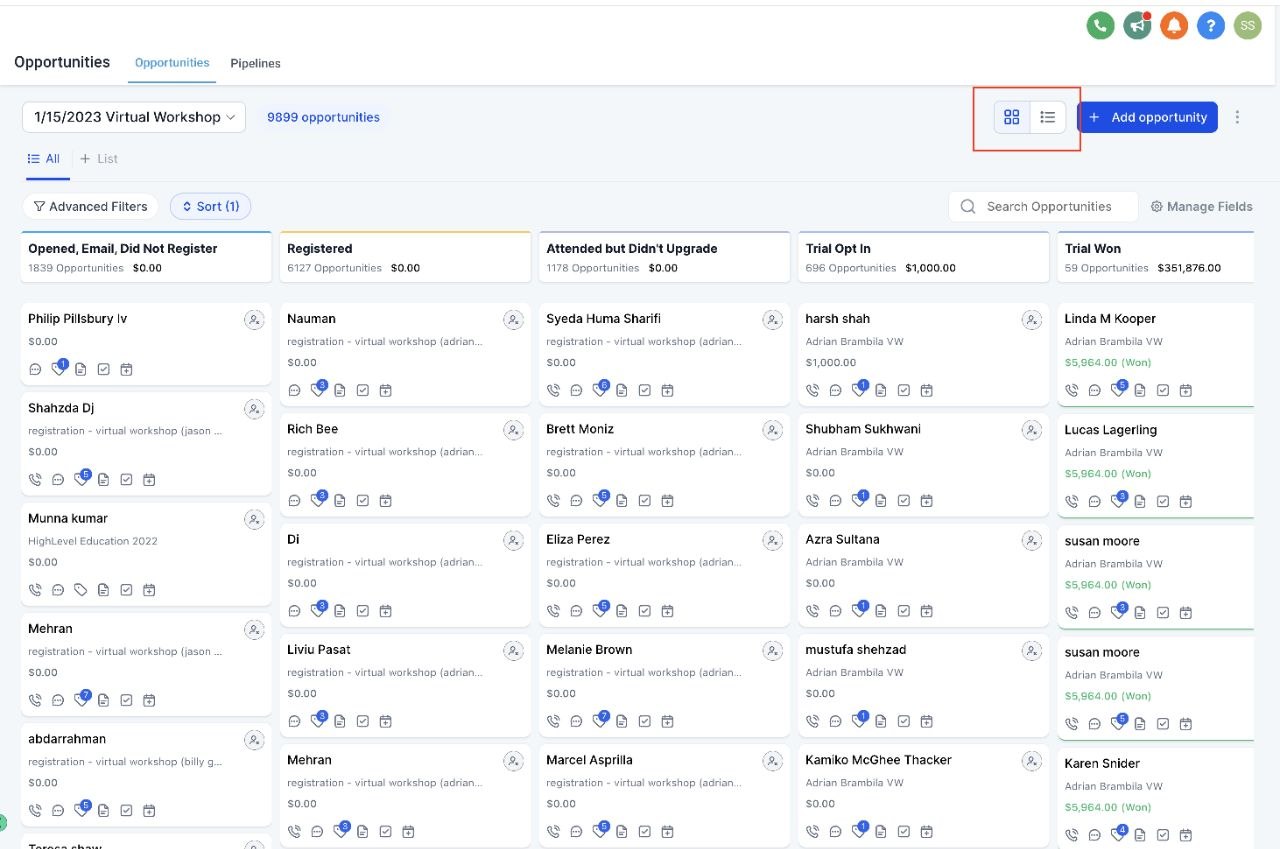 Workflow Automation — Agency GoHighLevel project